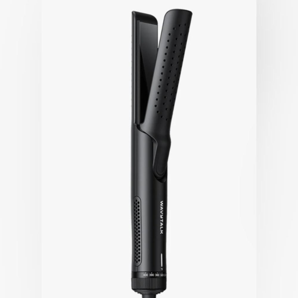 Black Wavytalk Airflow Hair Styler Hair Straightener and Curler 2 in 1